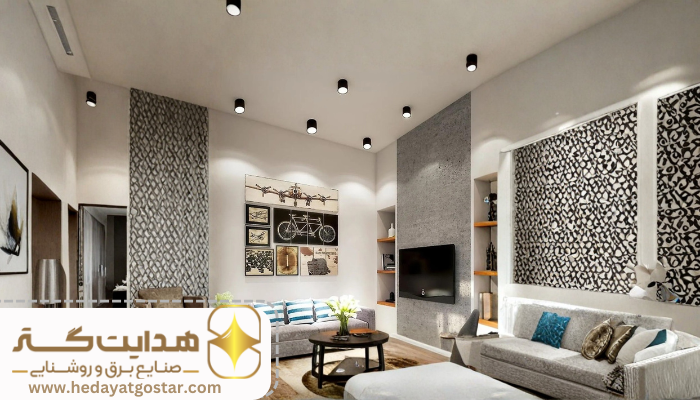 انواع چراغ روکار در هدایت گستر
